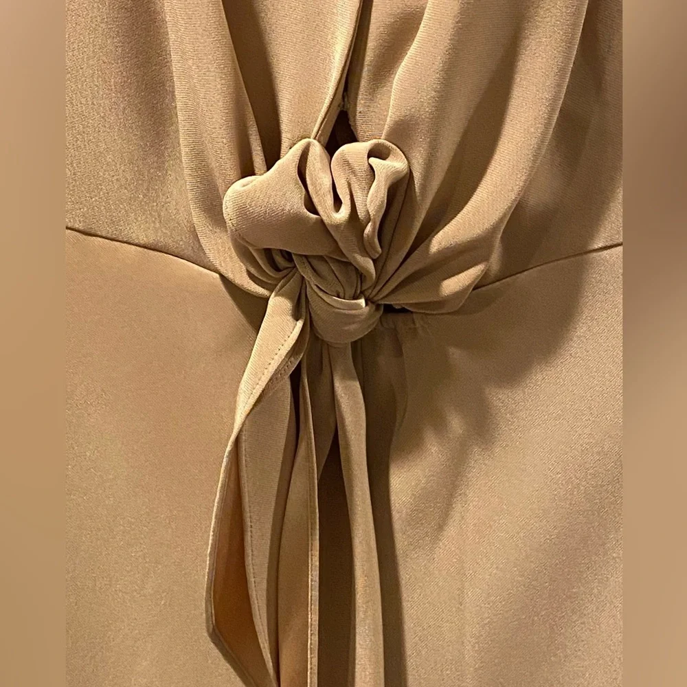 Vince Shaped Collar Long Sleeve Wrap Dress - Picture 6 of 11